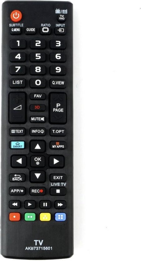 Télécommande universelle LG TV - Blueqon RQ-L2G