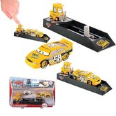 Disney Cars auto Billy Oilchanger met Pit Crew Launchers