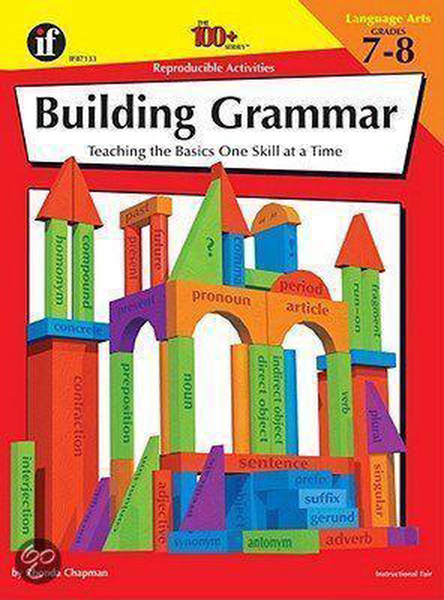 Building Grammar, Grades 7 To 8, Rhonda Chapman | 9781568229119