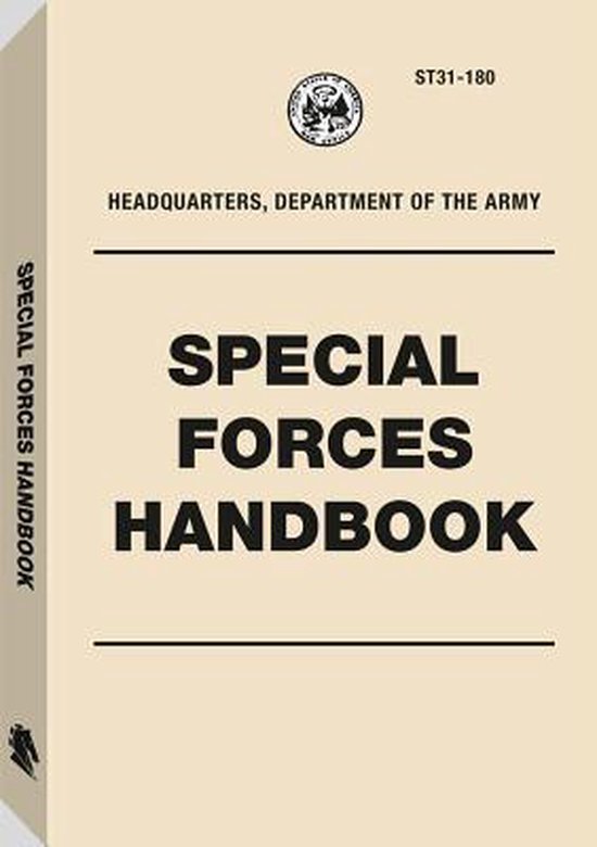 Special Forces Handbook 9781581605938 U S Army Boeken