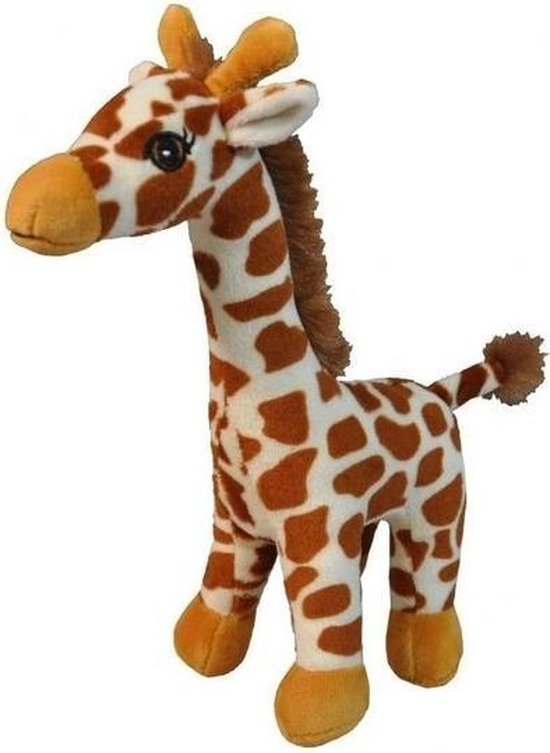 Verhuizer verder Demon Play Pluche giraffe knuffel 25 cm - Knuffeldieren/knuffelbeesten | bol.com