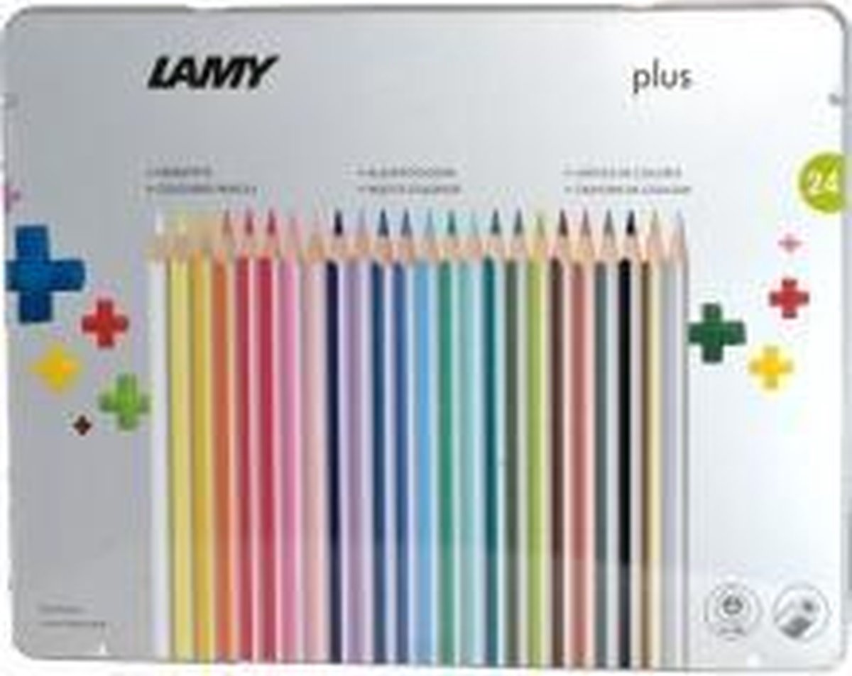 Lamy Plus kleurpotloden etui 24 stuks
