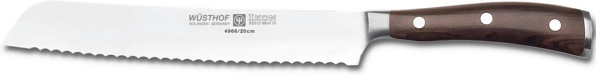 Wusthof Broodmes Ikon 20 cm RVS