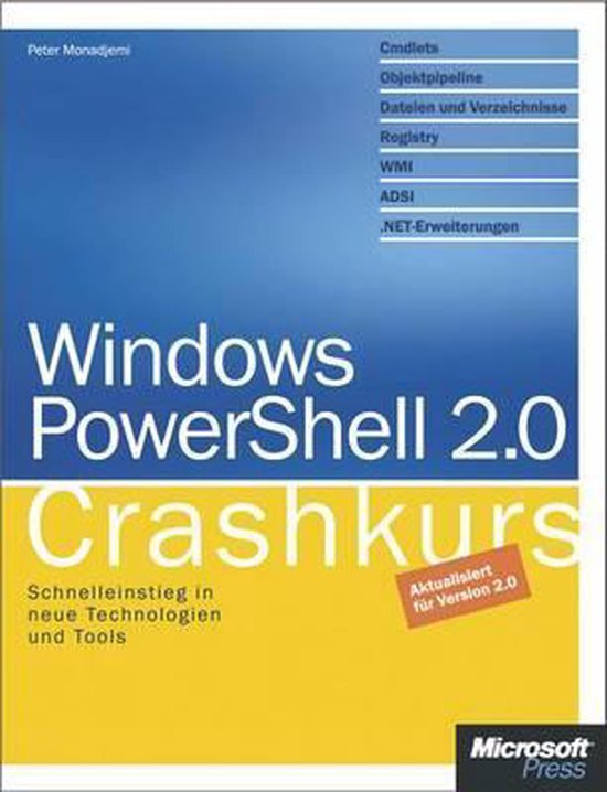 Windows Powershell 2.0 - Crashkurs - cover
