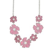 Ketting met bloemen