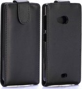 Microsoft Lumia 535 - hoes, cover, case - PC - Verticaal - Zwart