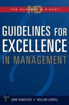 Guidelines For Excellence In Management