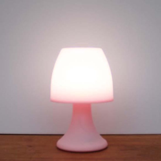 neef romantisch Volg ons Tafellamp USB Oplaadbaar Licht Roze | bol.com