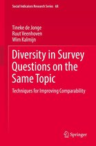 Social Indicators Research Series 68 - Diversity in Survey Questions on the Same Topic