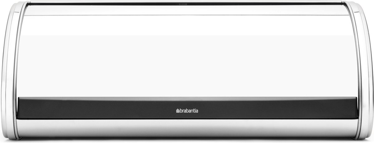 Brabantia Broodtrommel - met Schuifdeksel - Brilliant Steel