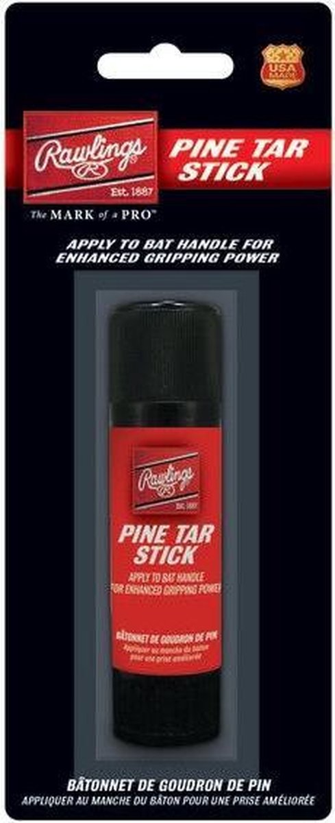 Rawlings Pine Tar Stick Voor Honkbal - Zwart - One Size - Rawlings
