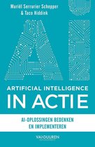 Boek cover Artificial Intelligence in actie van Muriël Serrurier Schepper