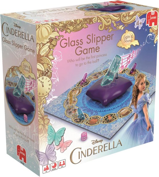 Dodelijk zweep buiten gebruik Disney prinses Assepoester spel - Cinderella Glass Slipper Game | Games |  bol.com
