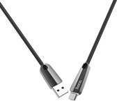 Micro Oplaadkabel + Datakabel - Micro USB Kabel - 2 Meter - Premium Oplader - Zwart - Hoco U35