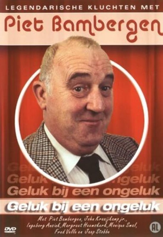 Cover van de film 'Piet Bambergen - Geluk Bij Een Ongeluk'