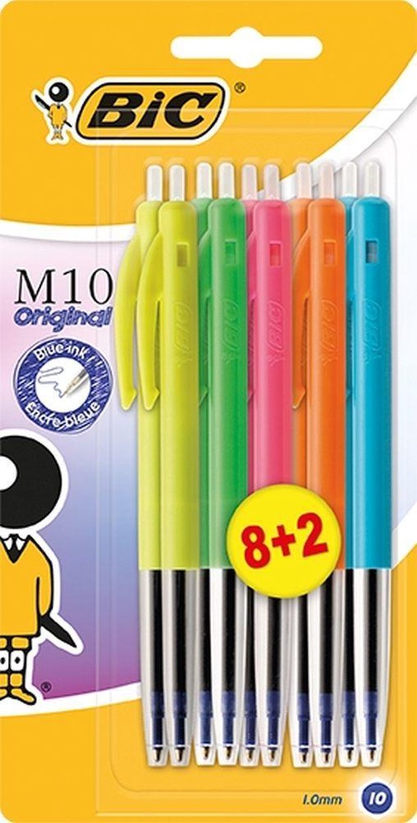 Balpen Bic M10 Colors Limited Edition | bol.com