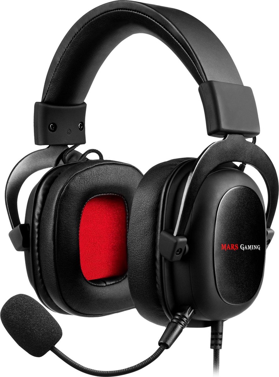 Gaming Headset met Microfoon Mars Gaming MH5 (3.5 mm) Zwart