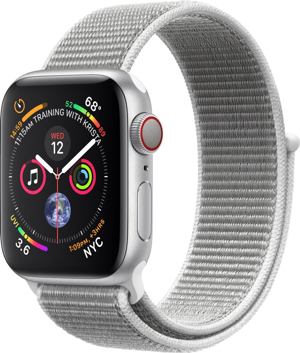 Apple Watch Series 4 GPS 40mm Grey Alu Black Sport Loop bol