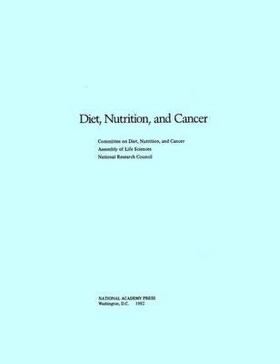 Diet, Nutrition, and Cancer - cover
