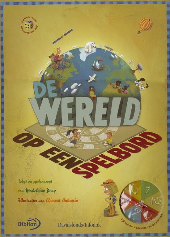 Cover van het boek 'De wereld op een spelbord' van M. Deny