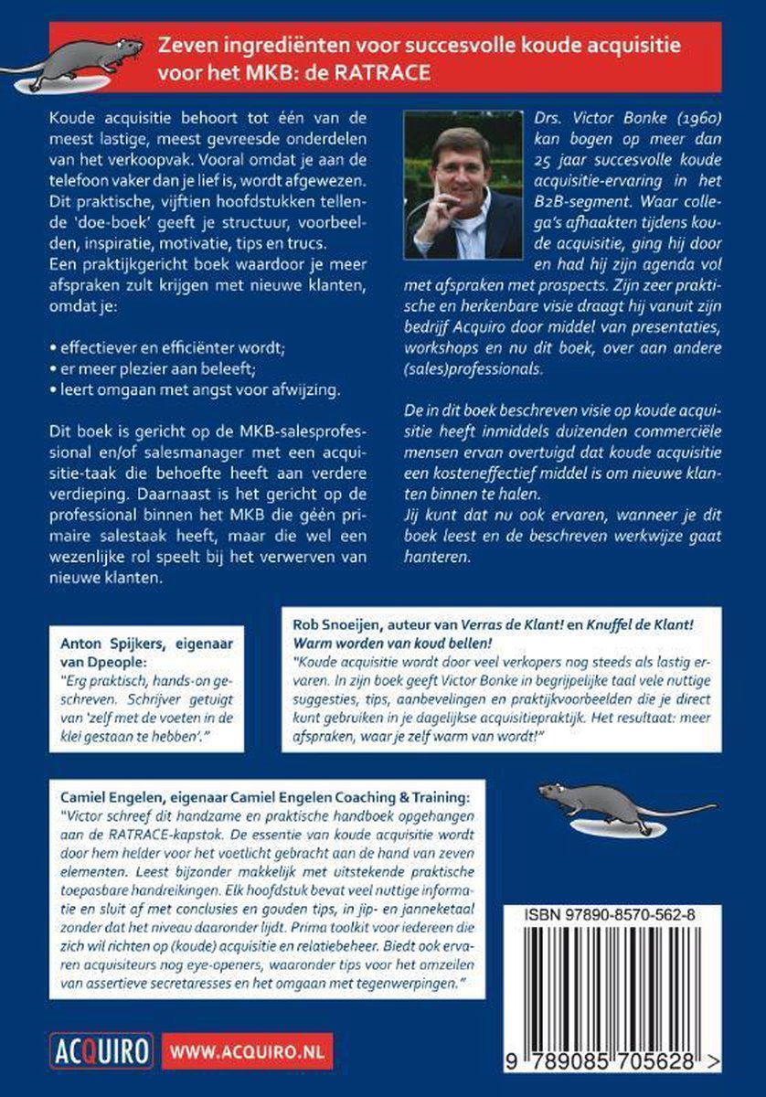 Koud bellen: brrr... - back cover