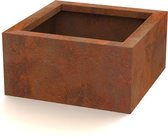 Ferdec CorTenstaal bloembak – 80x80x40cm