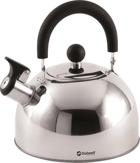 Outwell Tea Break Fluitketel - 1,8L - Zilver