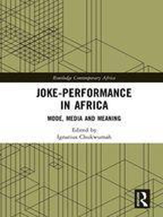 Routledge Contemporary Africa - Joke-Performance in Africa - cover