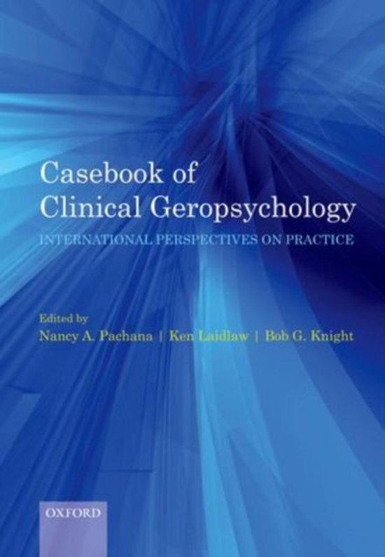 Casebook of Clinical Geropsychology - cover