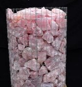 Rozekwarts Kristal Ruw - Groothandel Partij Stenen/Stukken van 0,5 tot 4kg - Topkwaliteit - 500KG