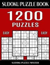 Sudoku Puzzle Master Book, 1,200 Easy Puzzles