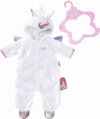 foto van BABY born Onesie Unicorn - Poppenkleding - 43cm