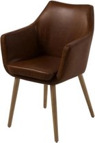 Scandes - Karl Fauteuil - Donkerbruin