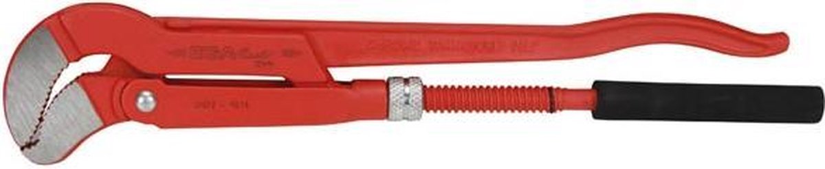 Egamaster Zweedse Tang 5 Cm Chroom Rood