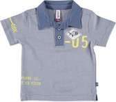 Babyface Jongens Poloshirt - Blauw - Maat 74