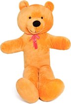 Teddybeer 2 meter licht bruin of donker bruin XXL