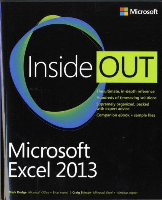 Microsoft Excel 2013 Inside Out - cover