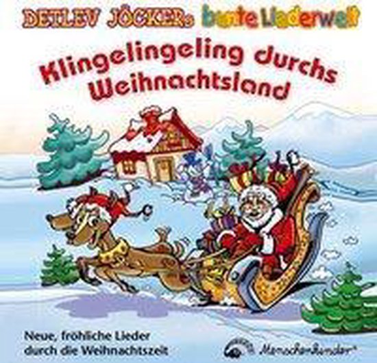 Klingelingeling durchs Weihnachtsland. CD - cover