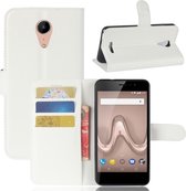 Wiko Tommy 2 Book Case Hoesje - Wit