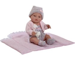 Levensechte babypop Newborn - 42 cm groot - speelpop - DisQounts | bol.com