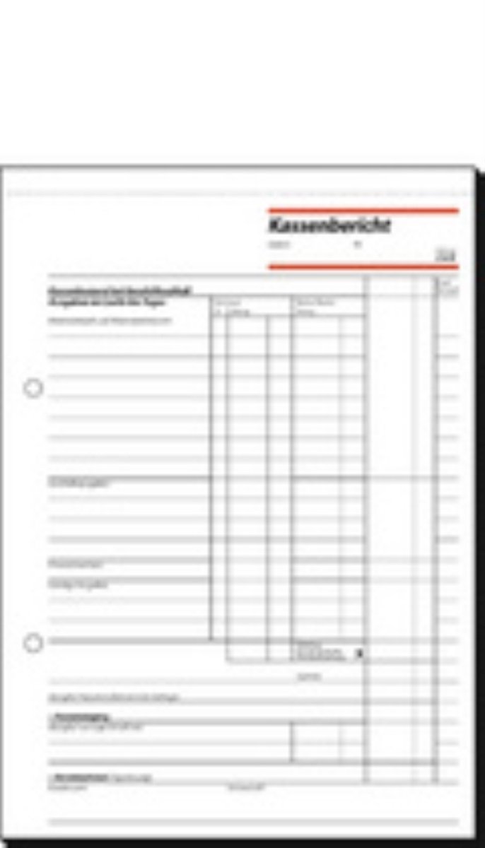sigel formulierboek kasafrekening KG428, A4, 2×50 vel