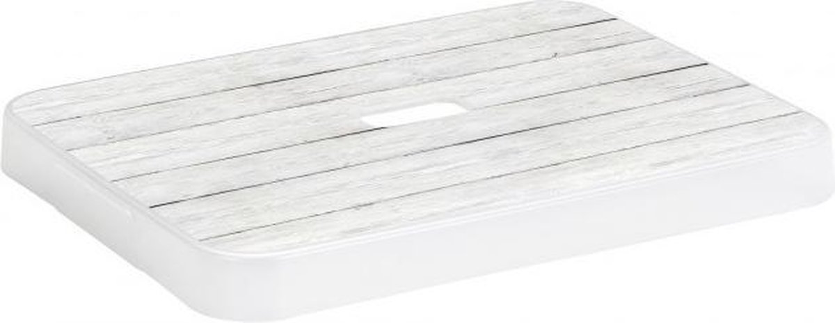 Deksel hout-look voor Sunware opbergbox van 32 liter - Opbergbox