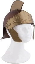 Romeinse helm goud voor volwassenen