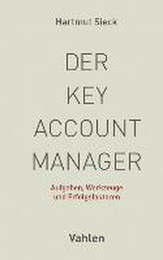 Der Key Account Manager - cover