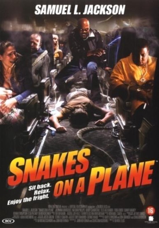 Cover van de film 'Snakes On A Plane'