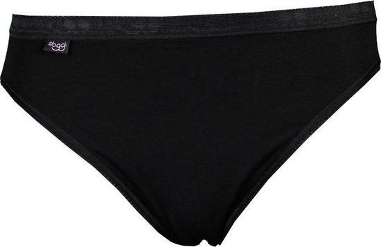 Sloggi Women Basic+ Tai (4-pack) - dames slip - zwart