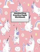 Handwriting Practice Paper Workbook