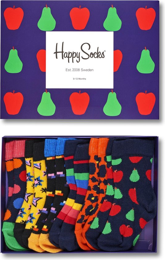 Happy Socks Kids Giftbox - Maat 0-12 maanden