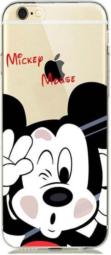 Kangoeroe Mellow Trots Apple Iphone 7 softcase silicone hoesje met Mickey Mouse Disney, snoep,  motief , merk... | bol.com