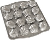 Bakvorm "Autumn Cakelet" - Nordic Ware | Fall Harvest Bronze